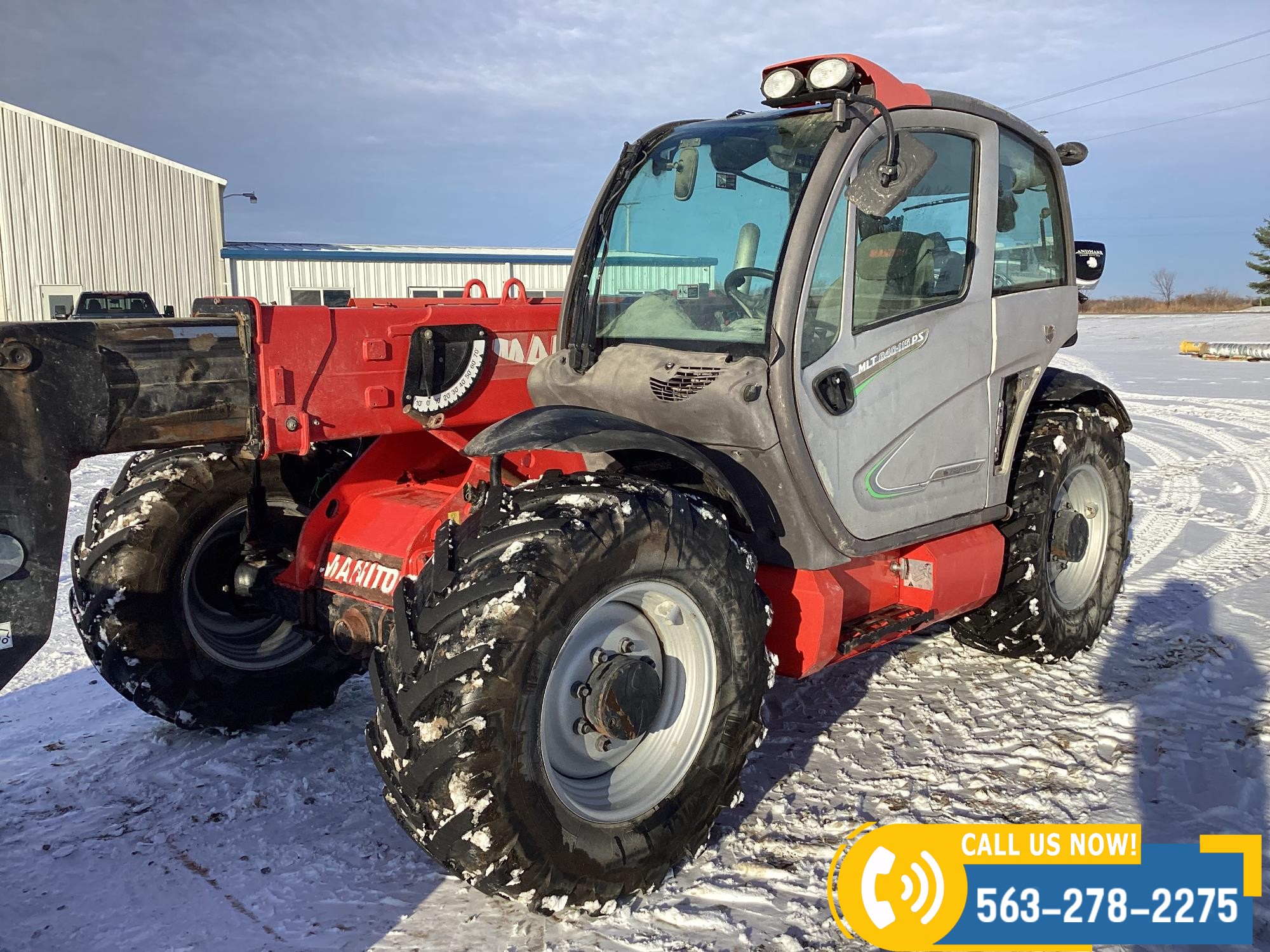2014 Manitou MLT840-115 PS 4x4x4
